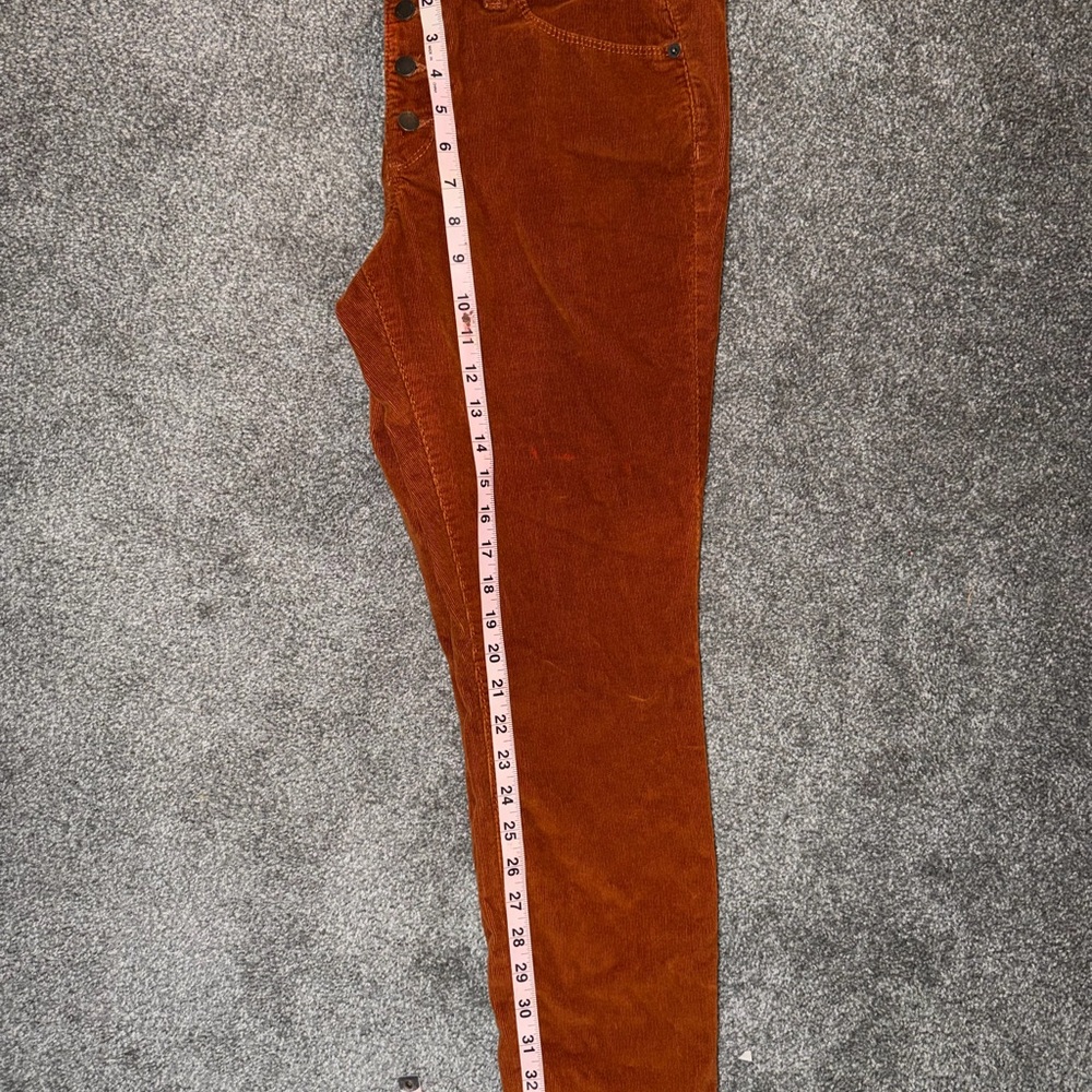 Universal Thread Women's Corduroy Pants - Burnt Orange - Picture 5 of 5